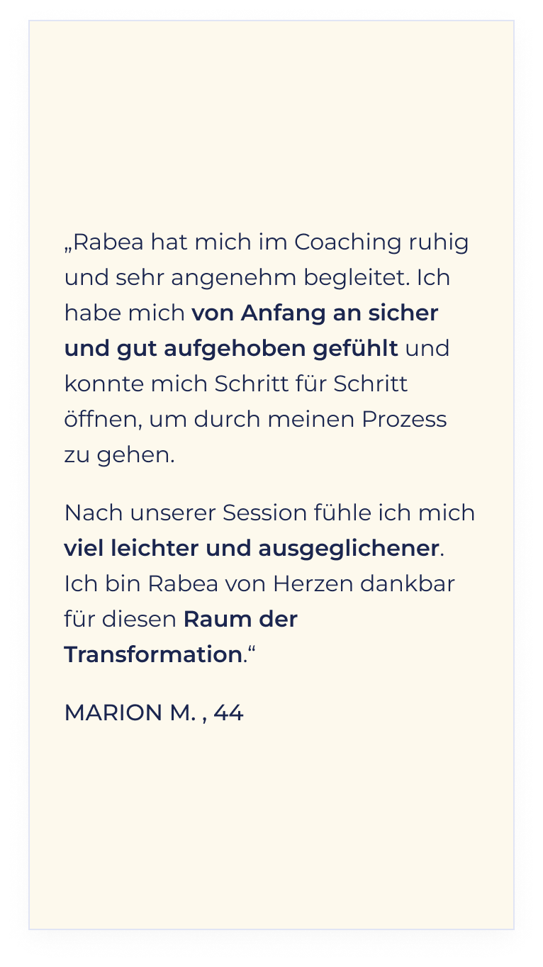 Rezension Marion M